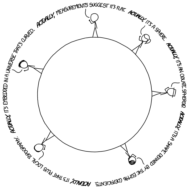 cartoon about evidence